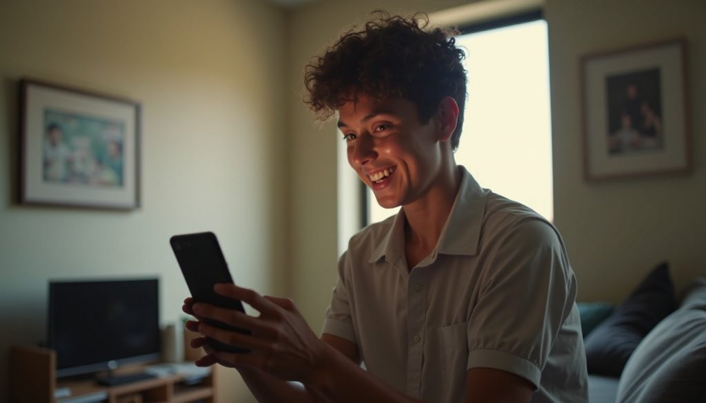pantalla Apple TV mostrando partido MLB Friday Night Baseball con jugadores en acción y logo oficial