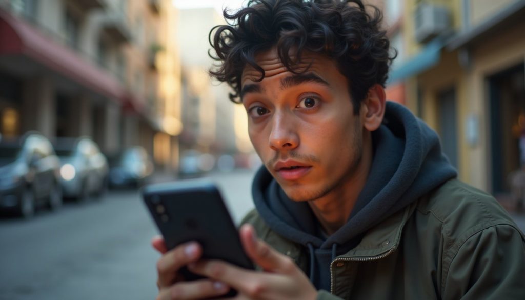 Tres smartphones Android modernos en fila mostrando pantallas vibrantes y diseño premium sobre fondo oscuro