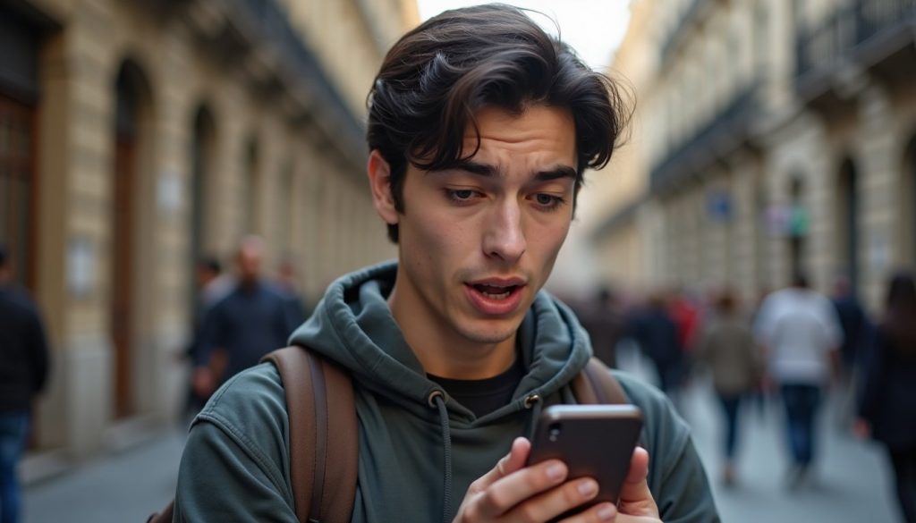 Desarrolladores celebrando selección en programa Google Play con logos de apps y dispositivos móviles en fondo tecnológico
