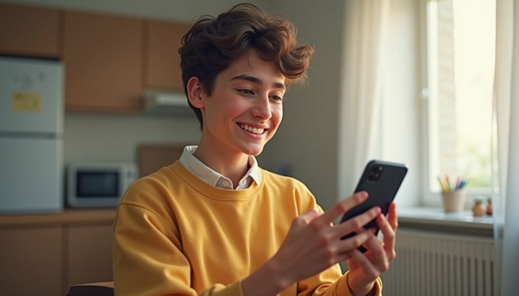 Pantalla iPhone mostrando App Store con opciones multilingüe y banderas de países destacados como India