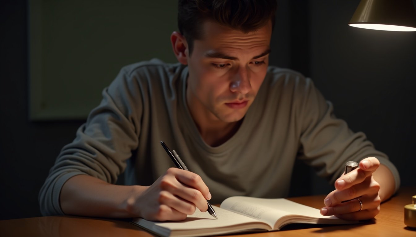 manos sosteniendo móvil con gráfica batería al cien por ciento fondo azul claro