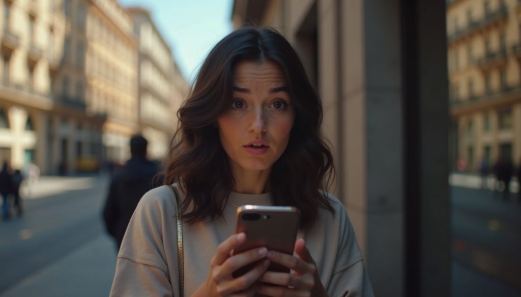 Interfaz móvil Android mostrando modelo Gemma 4 procesando datos con gráficos de inteligencia artificial en pantalla oscura con tonos azules y verdes