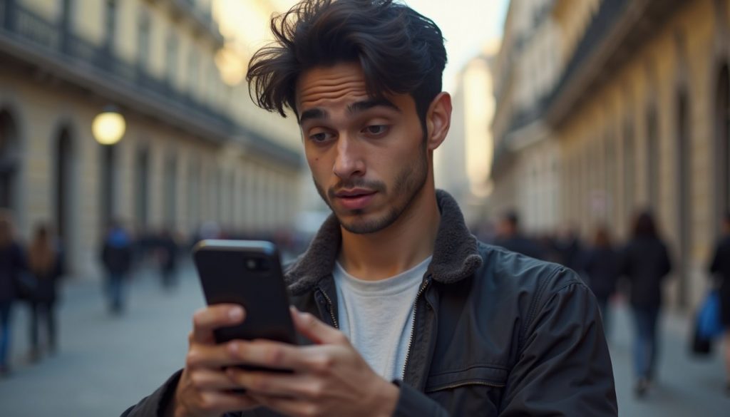 Ilustración de chip modem con logo Rust y Pixel sobre fondo tecnológico azul con líneas de código