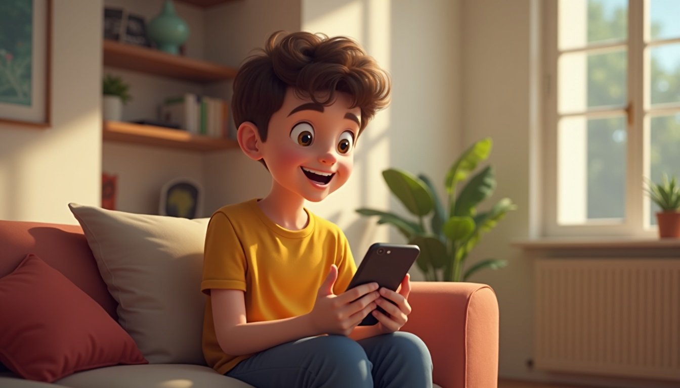 pantalla-iPhone-mostrando-juego-Nick-Jr-con-personajes-infantiles-coloridos-interfaz-Arcade